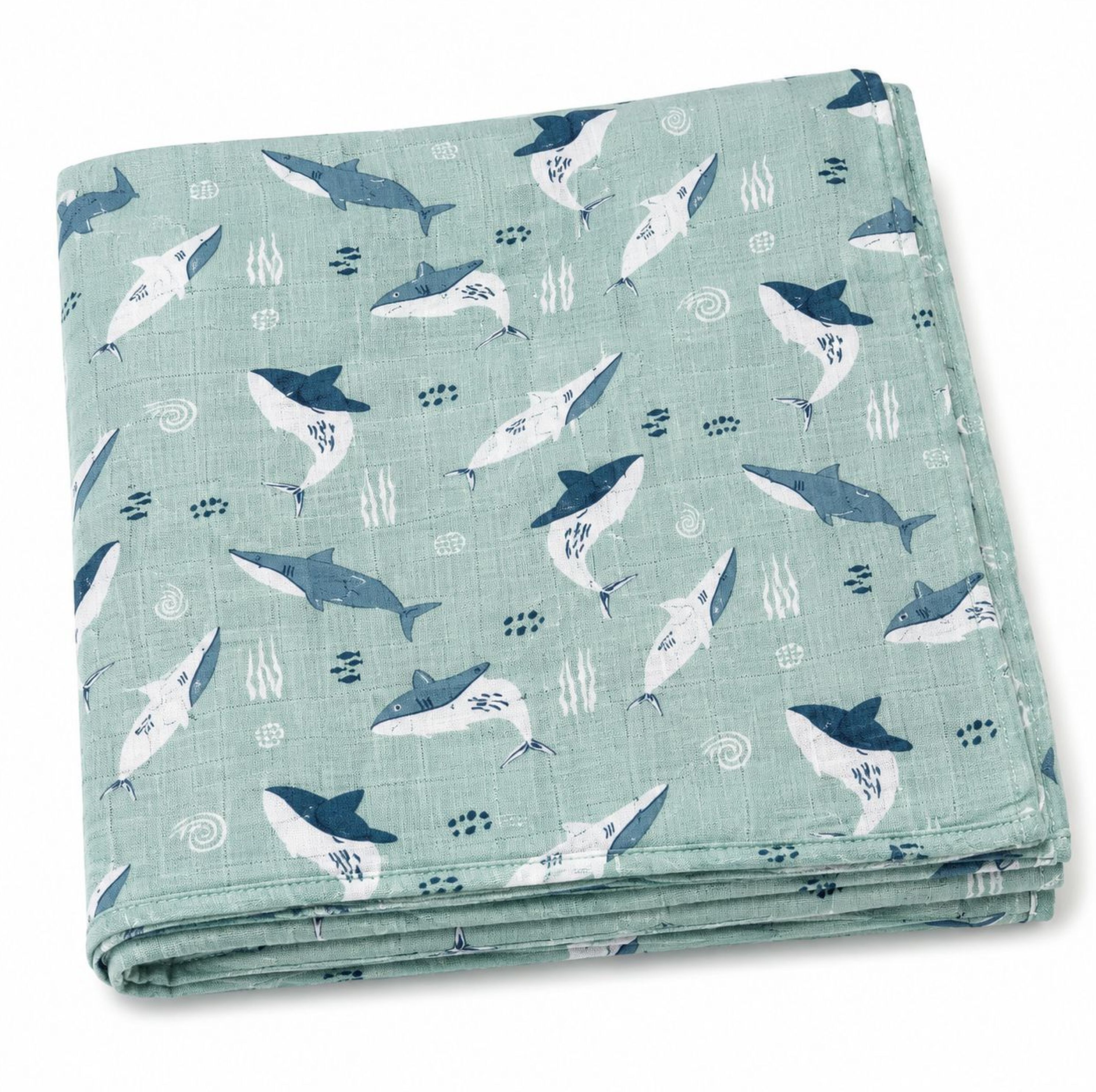 hi mom Printed Single Swaddling Baby Blanket for All Season-picture-34