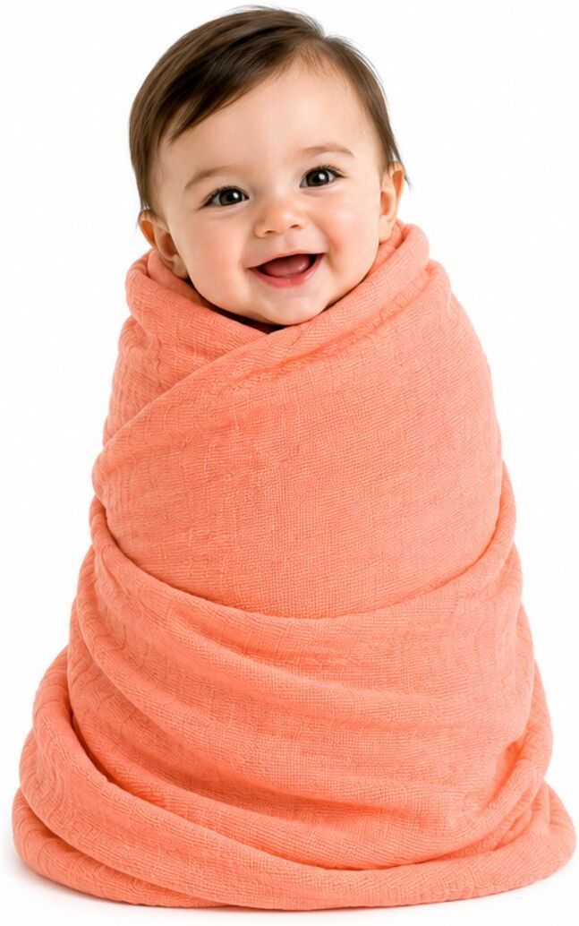 vioraa baby Printed Crib Swaddling Baby Blanket for All Season-picture-11