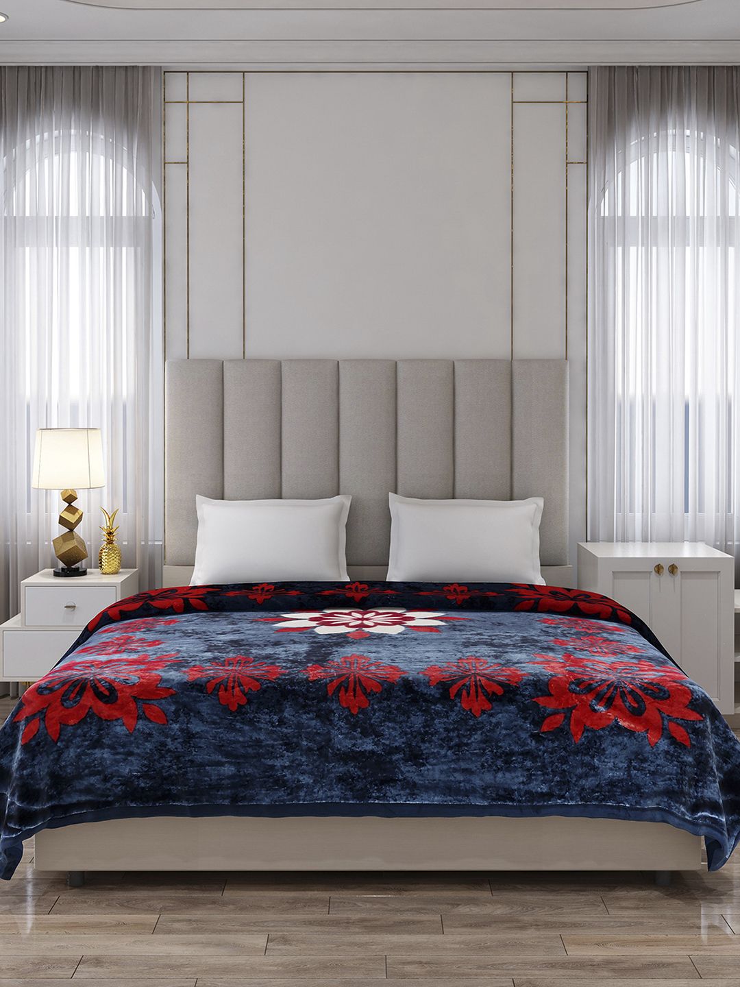 monte carlo Printed Double Mink Blanket for Mild Winter-picture-14