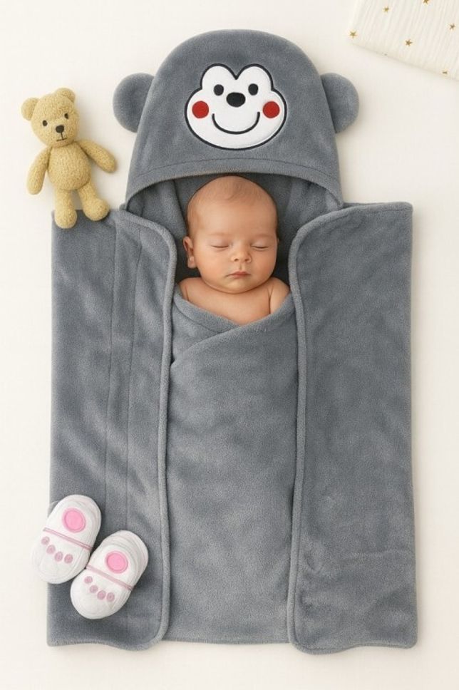 pabblino Cartoon Crib Crib Baby Blanket for AC Room-picture-22