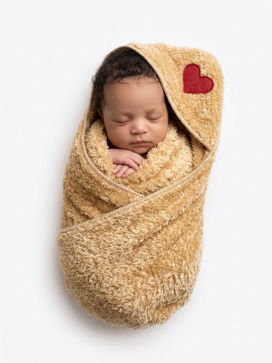 Embroidered Single Swaddling Baby Blanket for All Season-image-14
