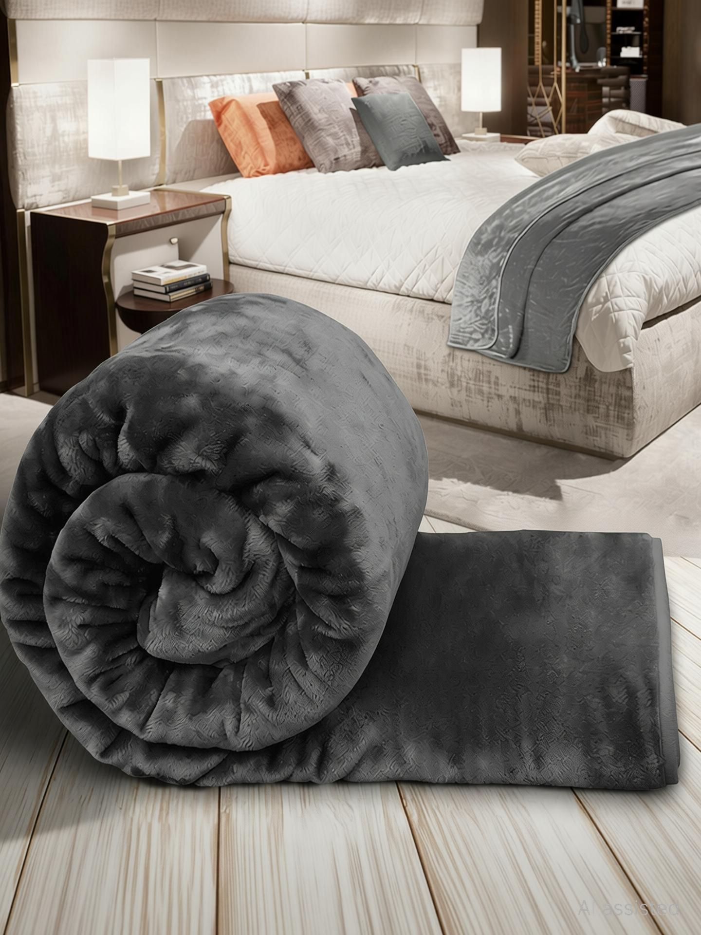 convalexa Floral King Mink Blanket for Heavy Winter-picture-12