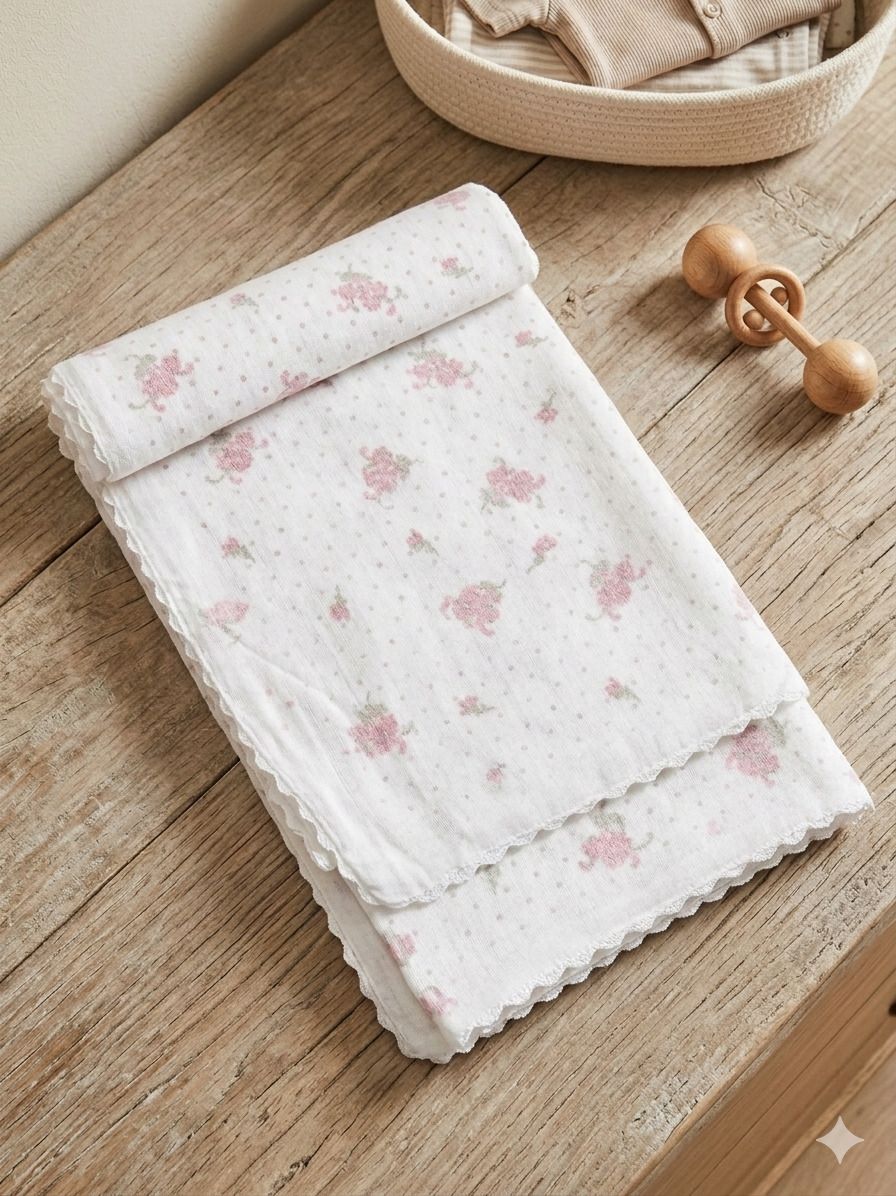 khanak Floral, Printed Crib Dohar for All Season-picture-16