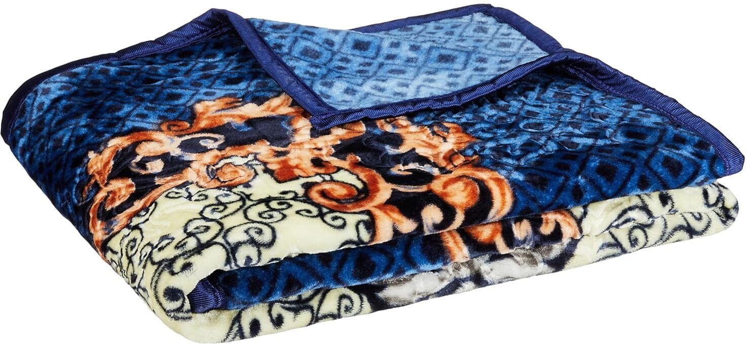 Abstract Double Mink Blanket for Mild Winter-image-46