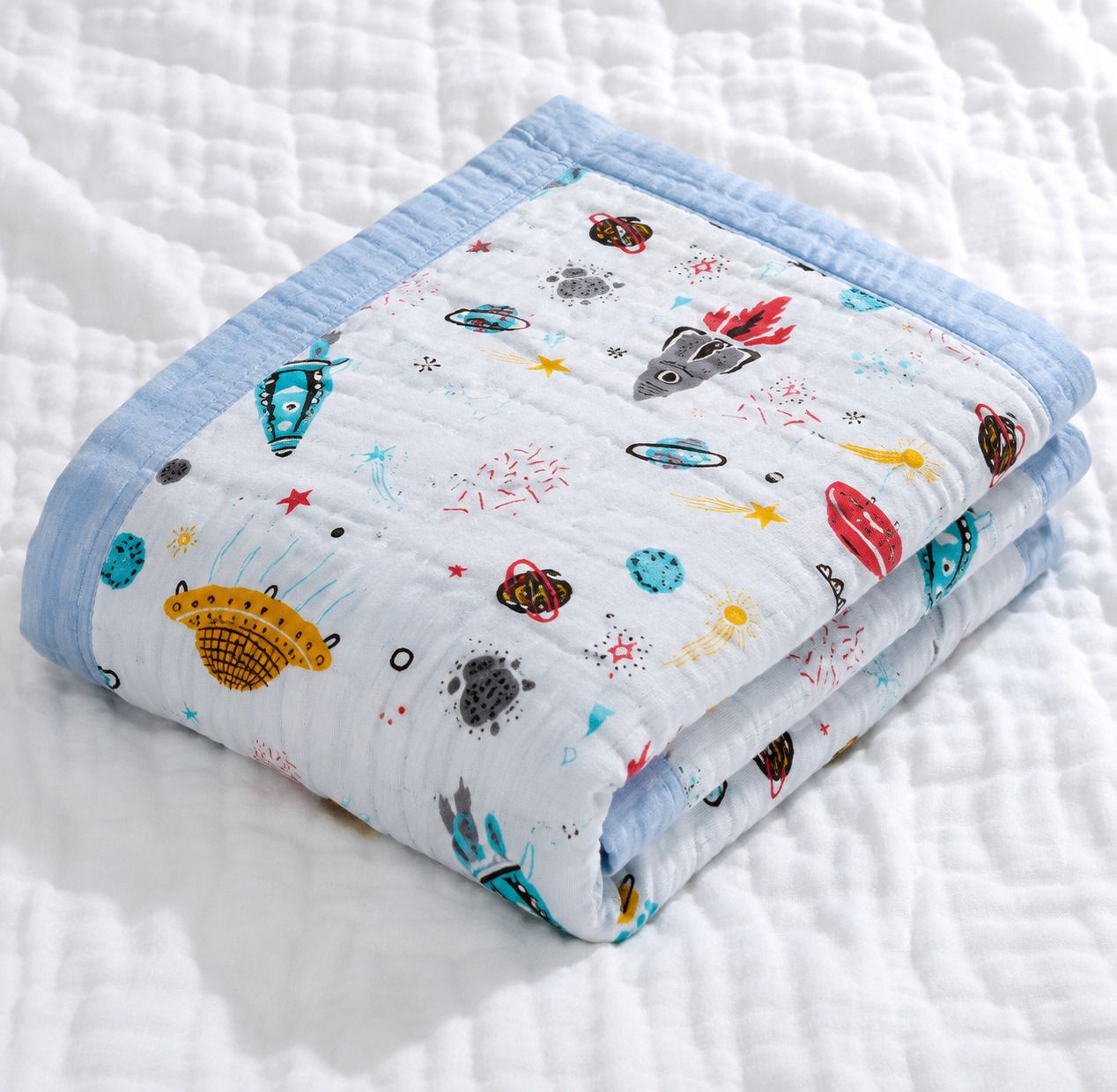 Printed Single AC Blanket for AC Room-image-11