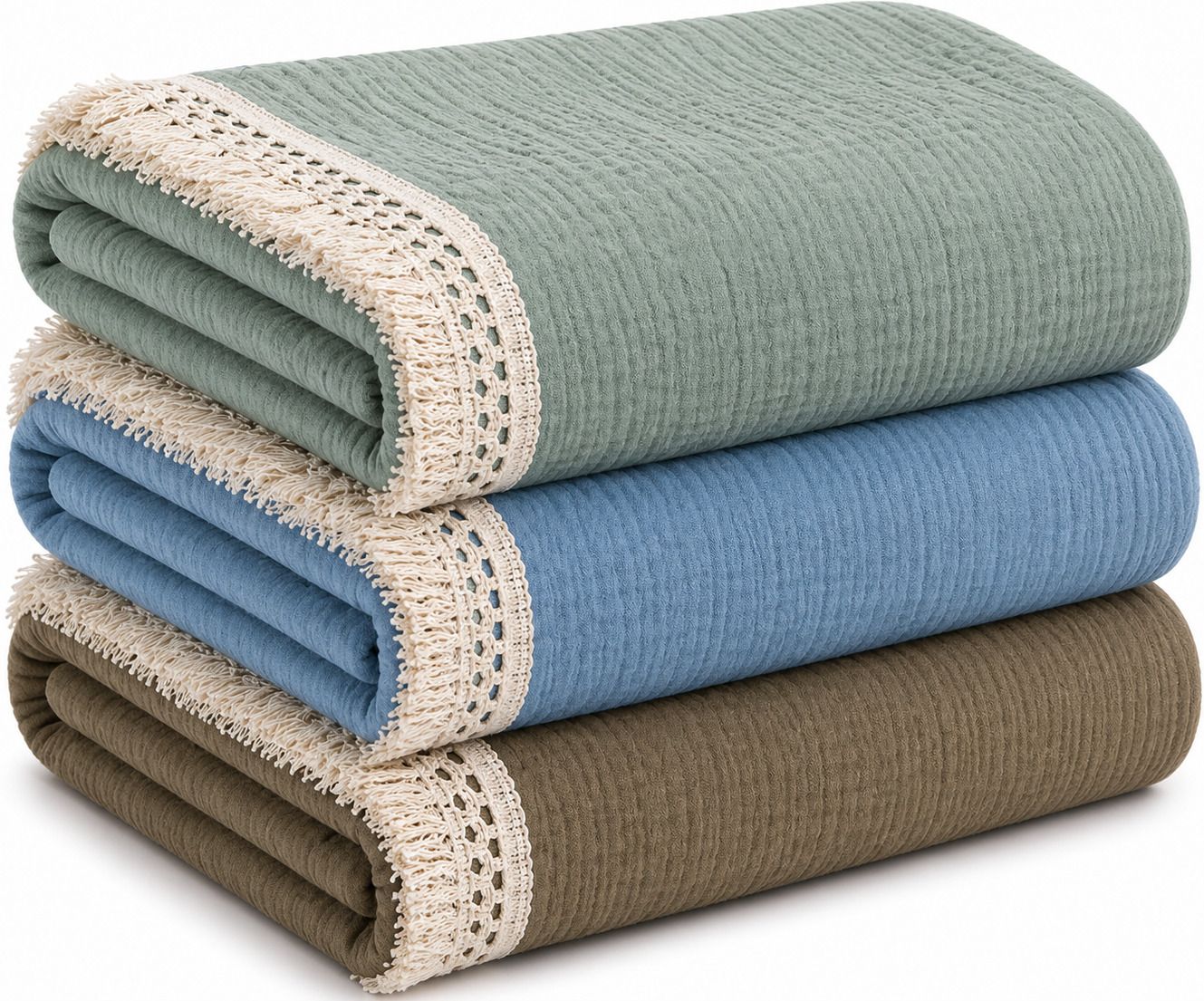 varniya lifestyles Solid Single Swaddling Baby Blanket for All Season-picture-21
