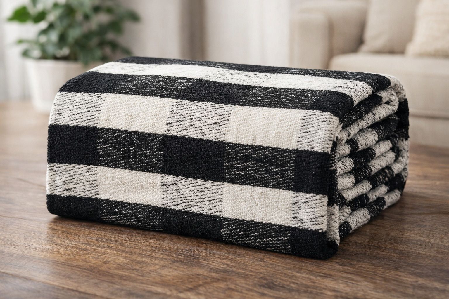 Striped Single Woollen Blanket for Heavy Winter-image-28