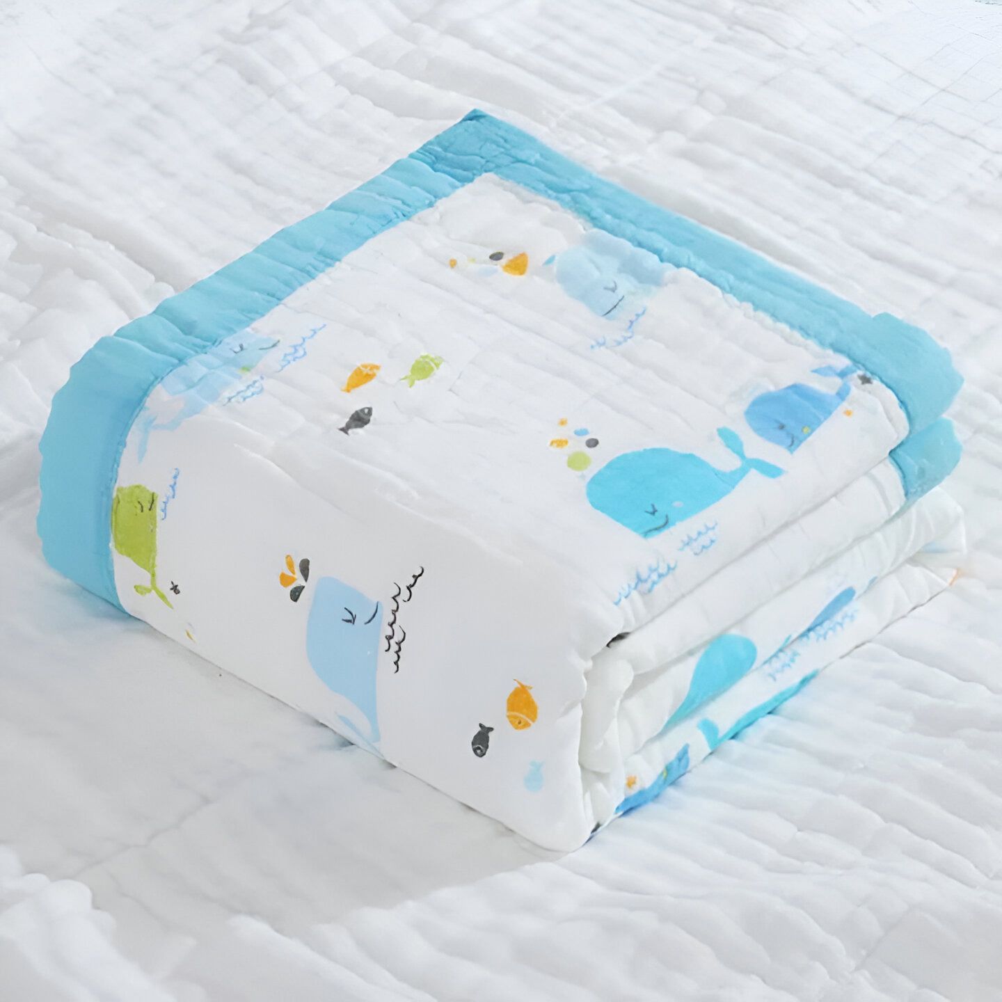just goods Printed Crib Swaddling Baby Blanket forAC Room-picture-12