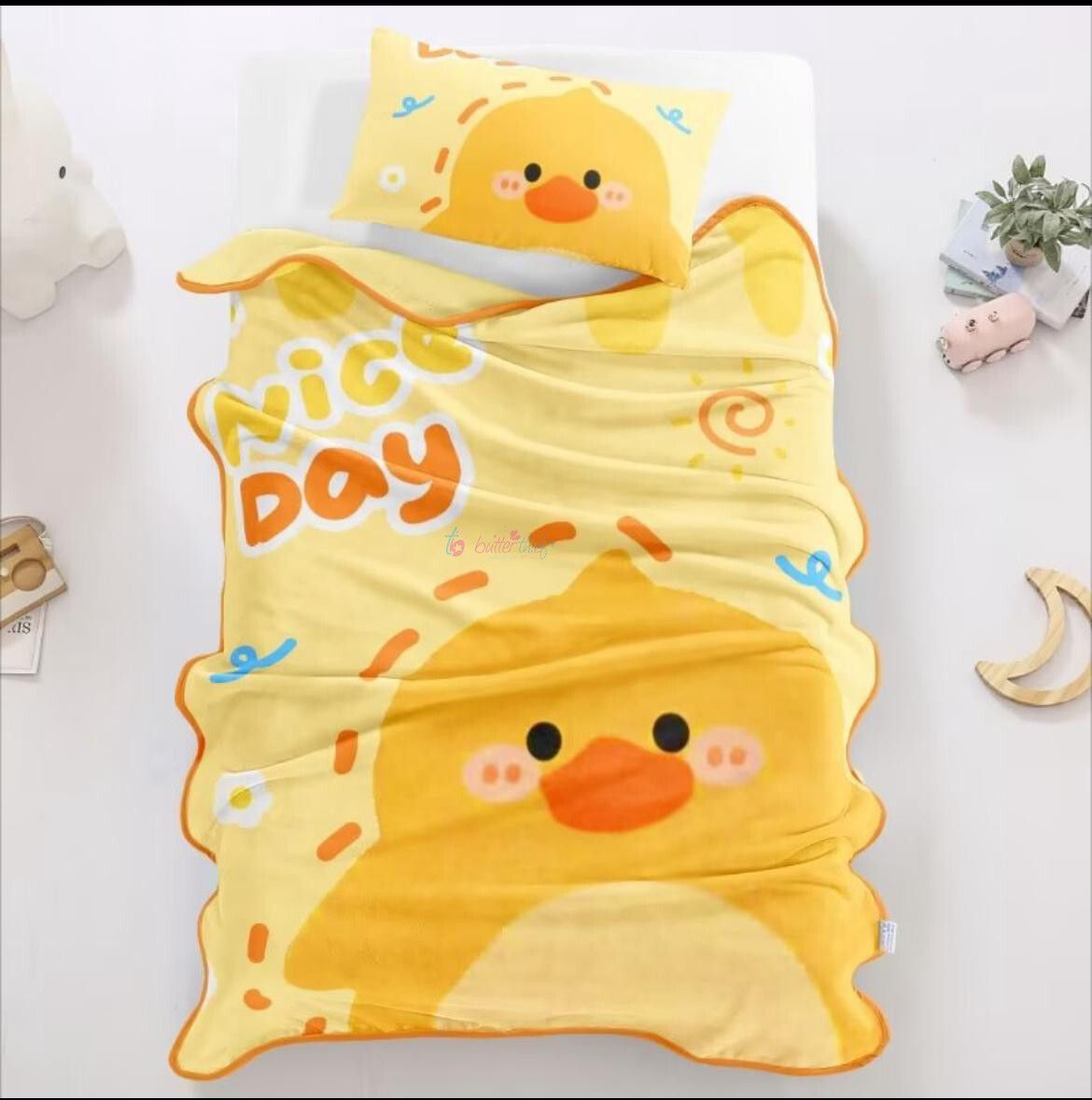 Cartoon Single AC Blanket for Mild Winter-image-44