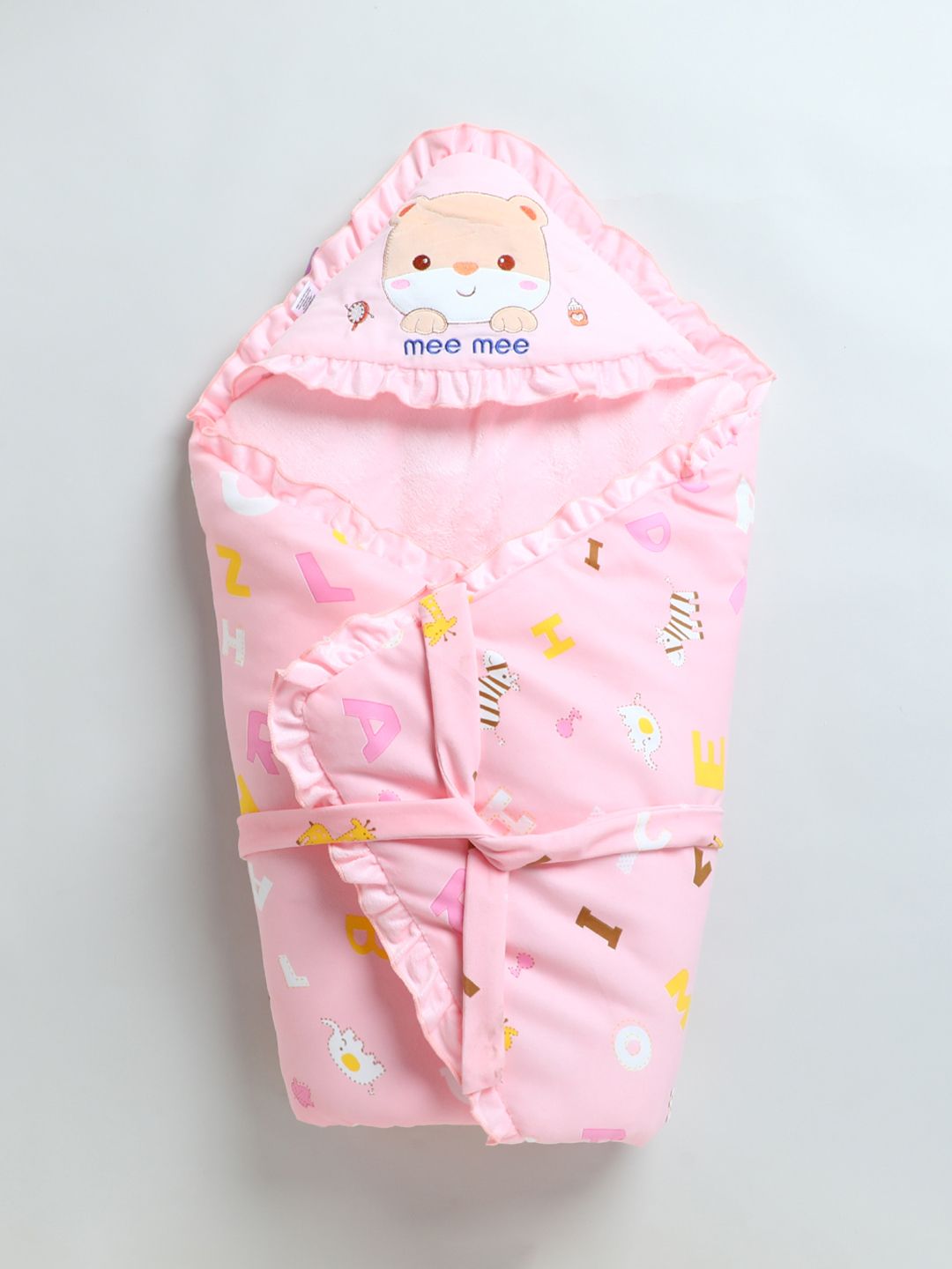 meemee 3-in-1 Baby Wrapper & Carry Nest | Soft & Breathable | Newborn to 6 Months Sleeping Bag-picture-12