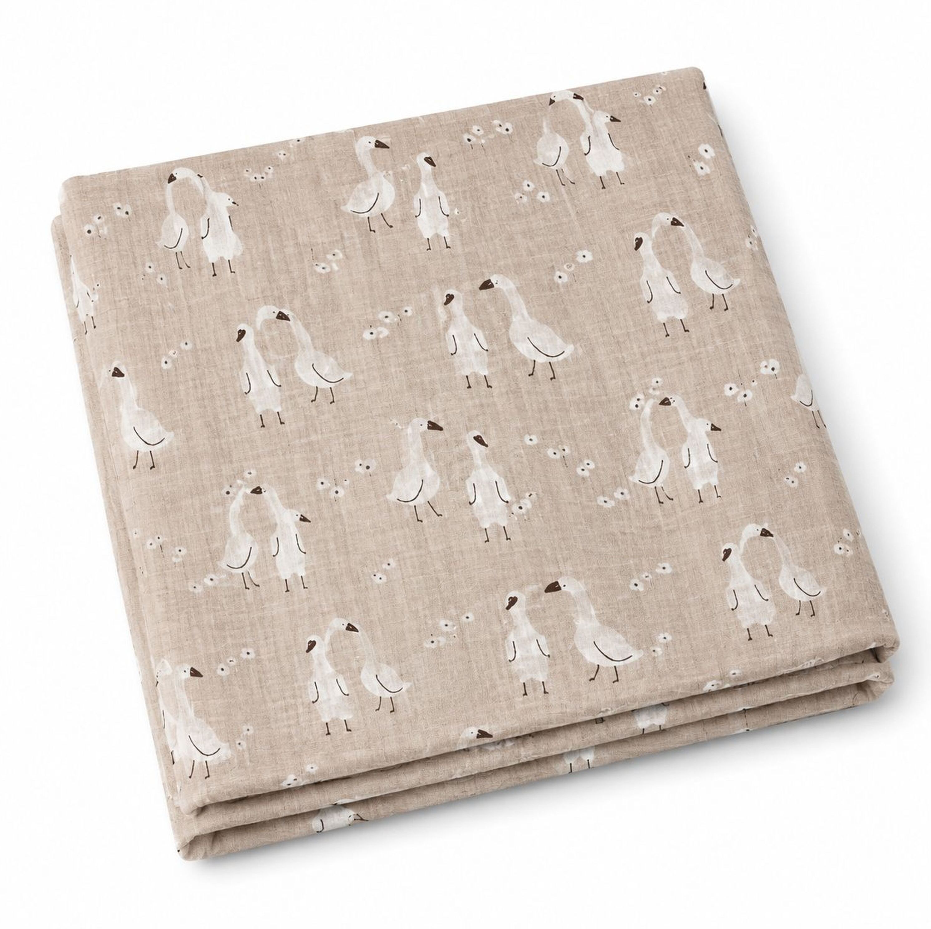 hi mom Printed Single Swaddling Baby Blanket for All Season-picture-35