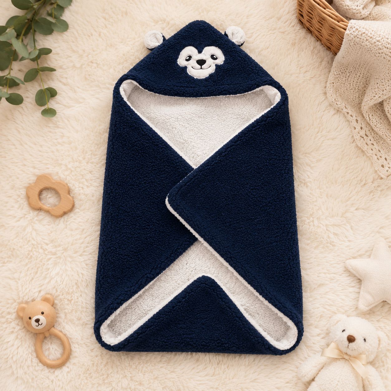 gigglygo Solid Crib AC Blanket for All Season-picture-18