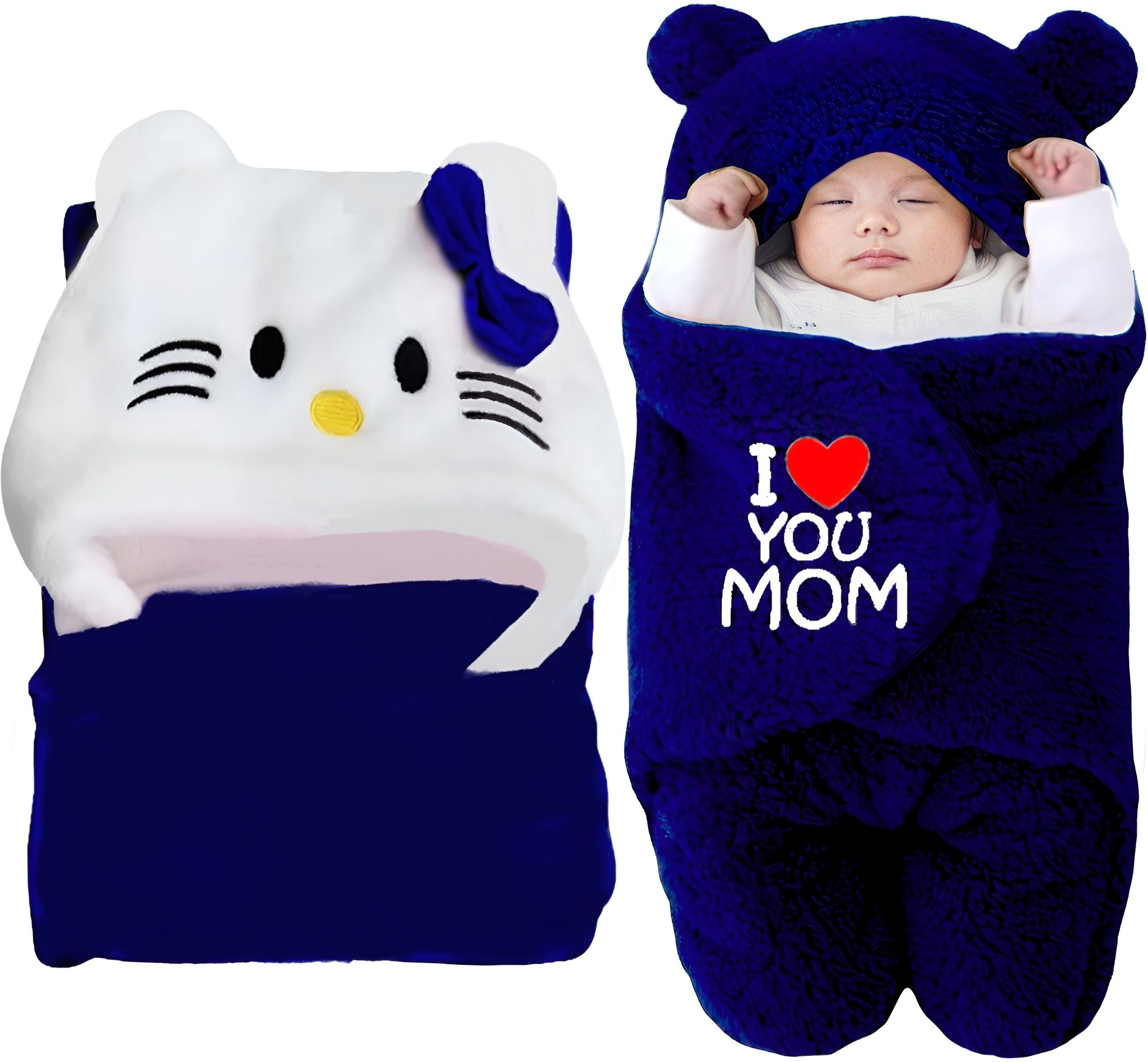 Fleece Baby Bed Sized Bedding Set-image-16
