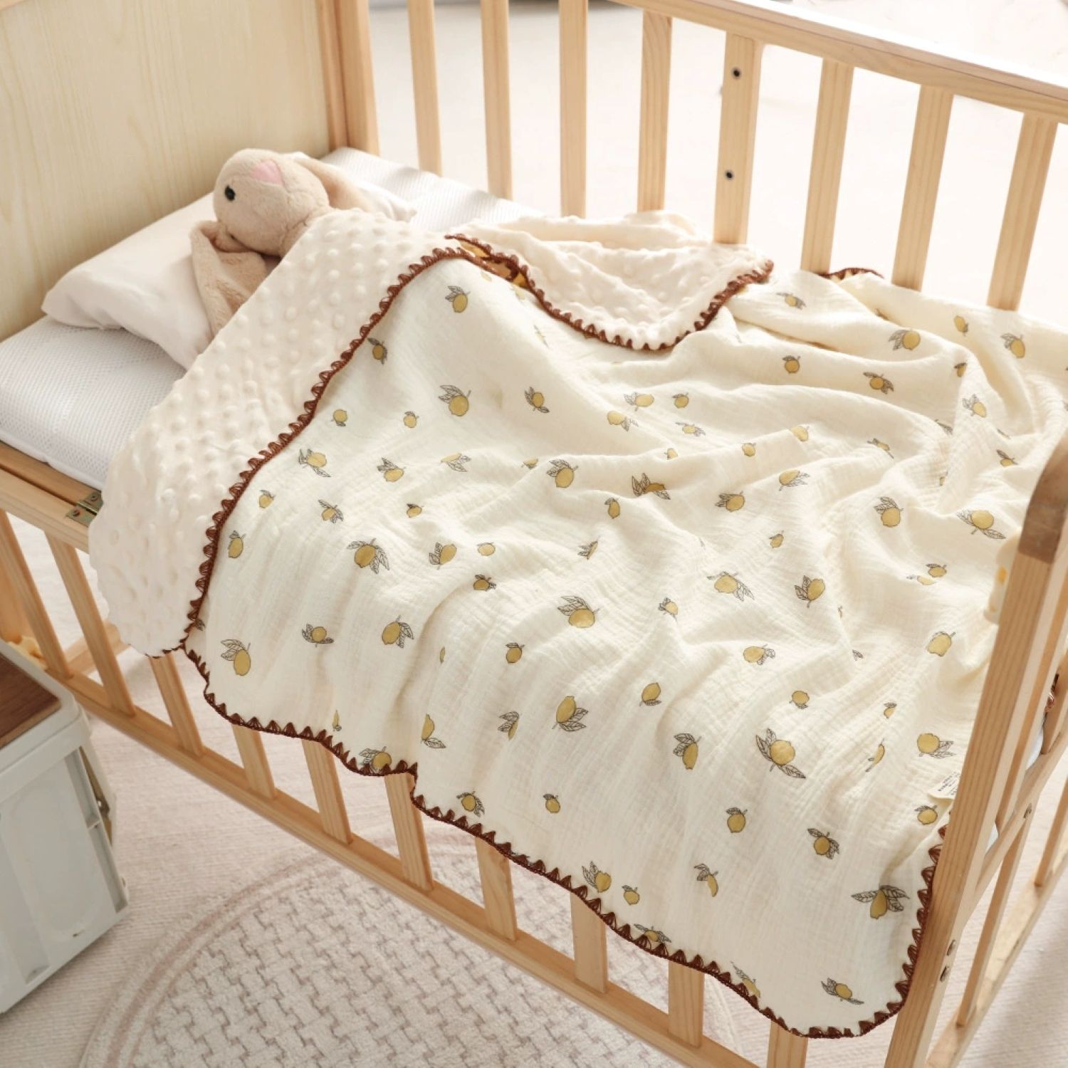 syga Printed Single Crib Baby Blanket for AC Room-picture-27