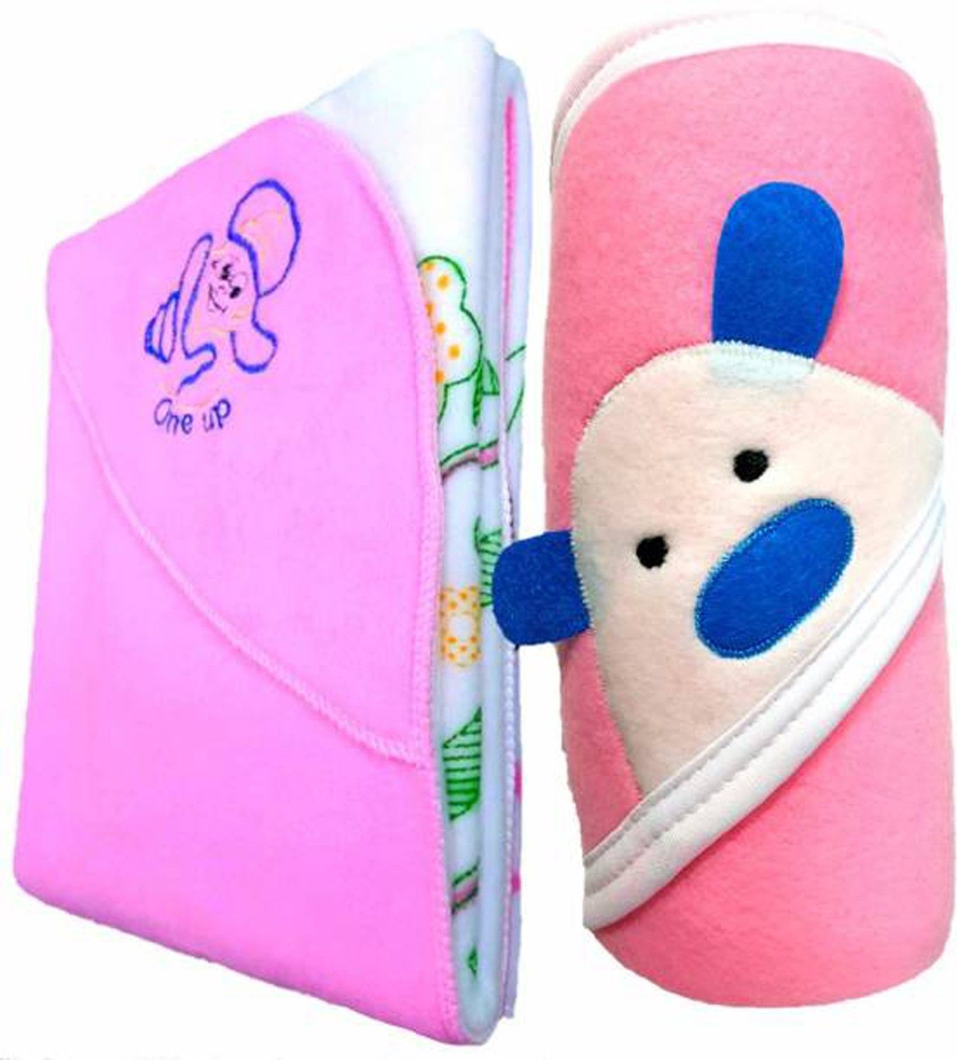 naman Embroidered Crib Hooded Baby Blanket for Heavy Winter-picture-25