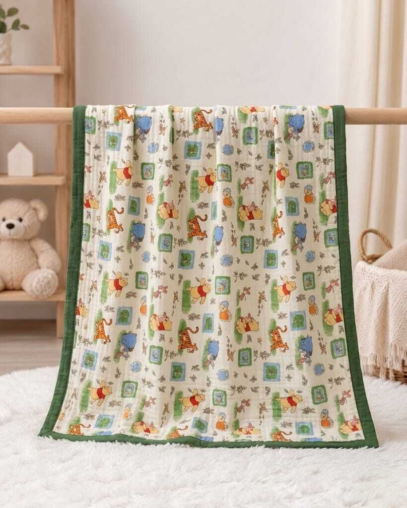 Printed Crib AC Blanket for All Season-image-12