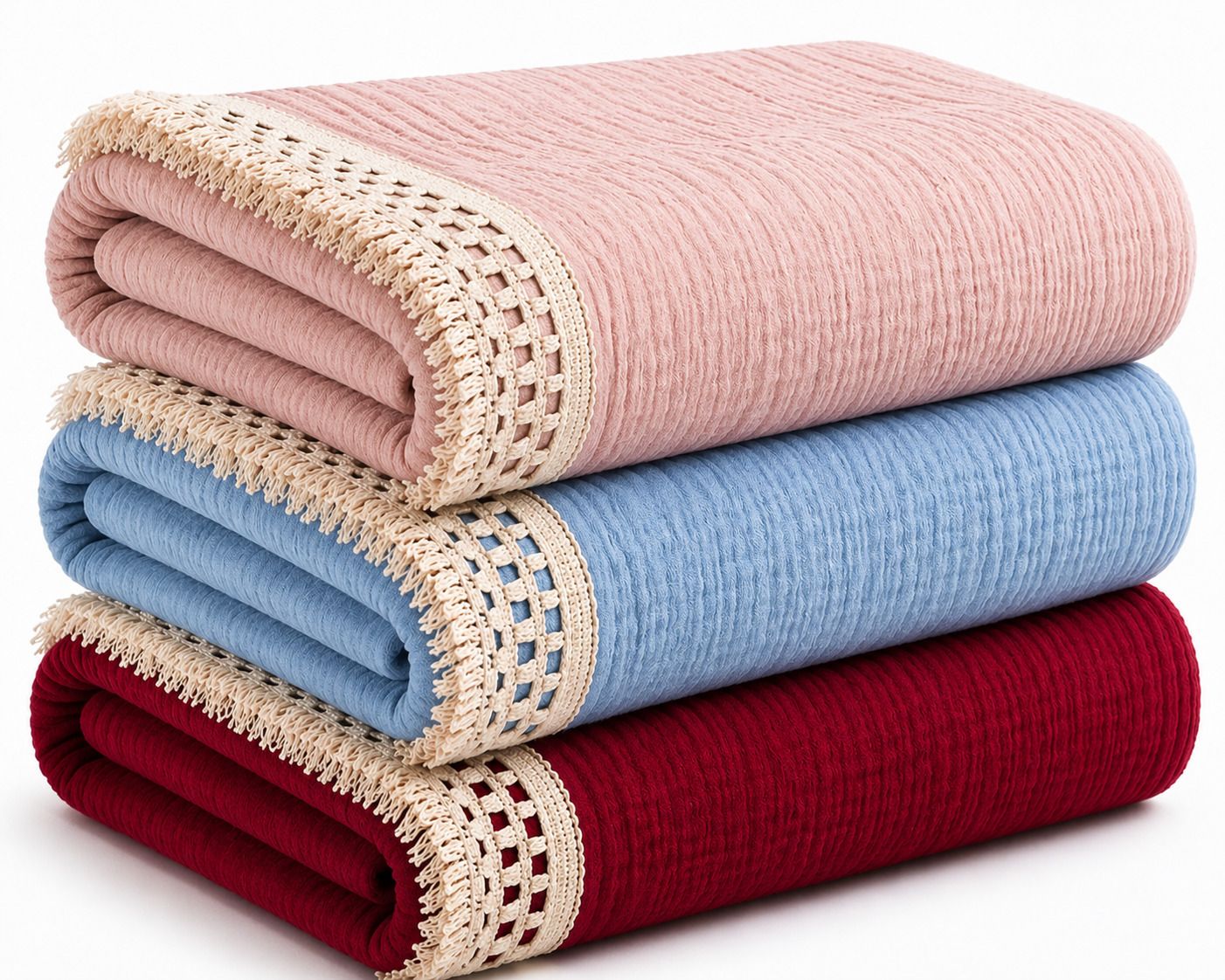 varniya lifestyles Solid Single Swaddling Baby Blanket for All Season-picture-19