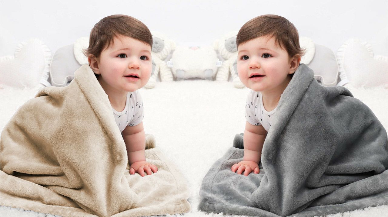 Solid Crib Crib Baby Blanket for Mild Winter-image-28