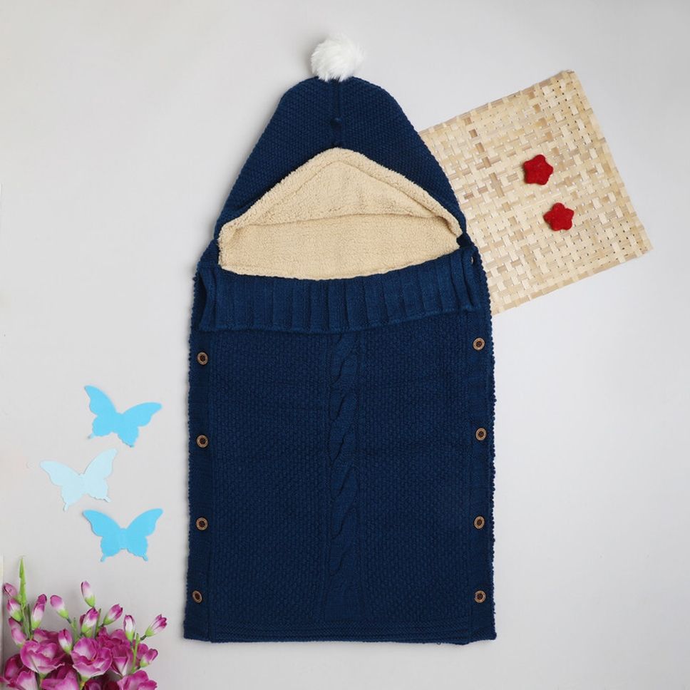 Self Design Single Swaddling Baby Blanket for Heavy Winter-image-33