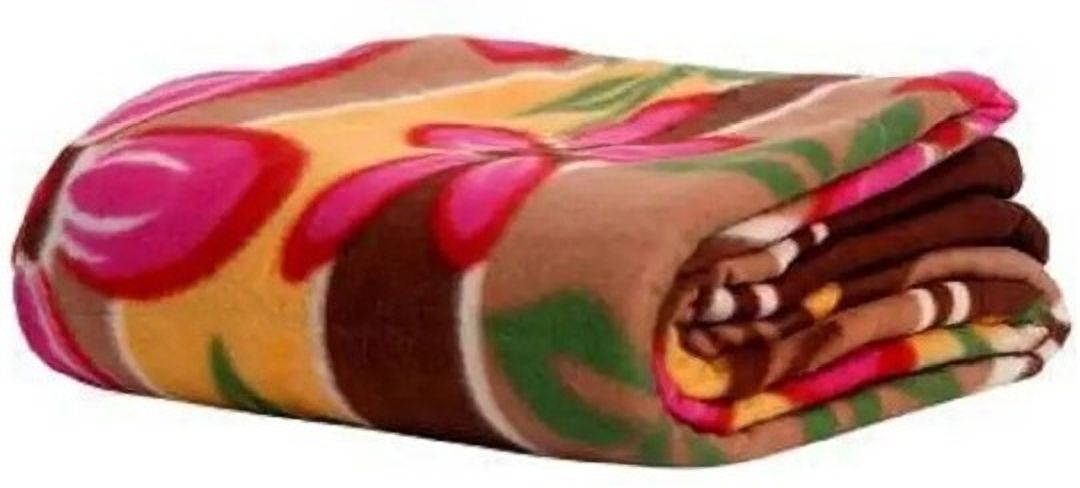Printed Double Fleece Blanket for AC Room-image-12