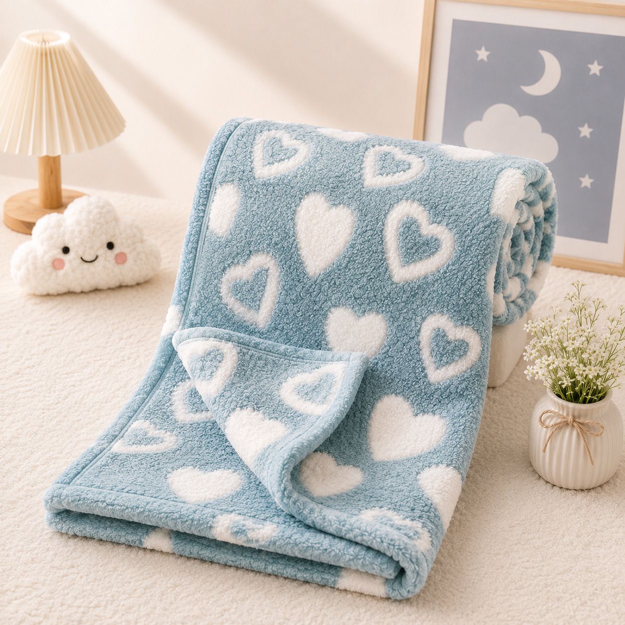 Printed Crib AC Blanket for All Season-image-10