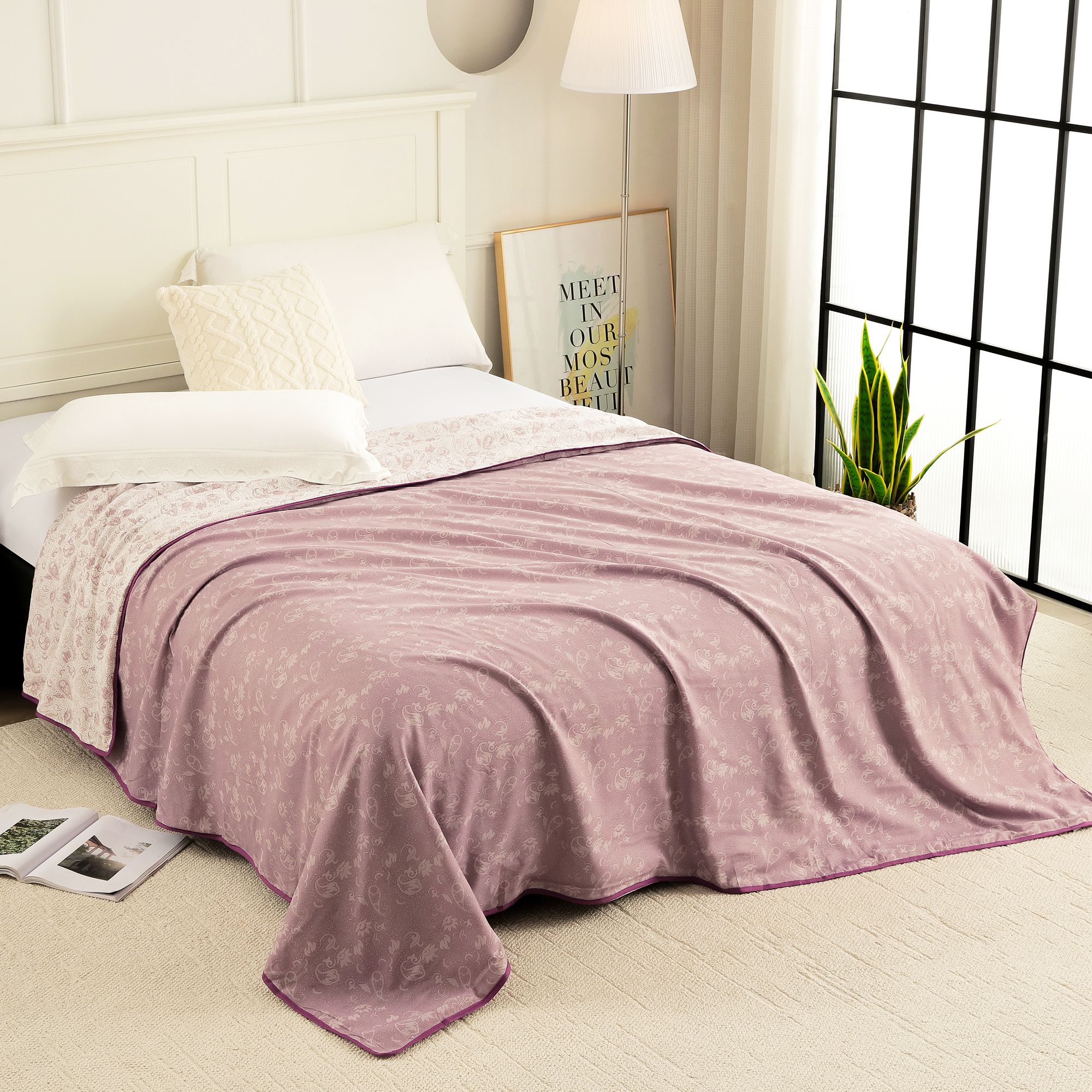 Printed Single AC Blanket for AC Room-image-14