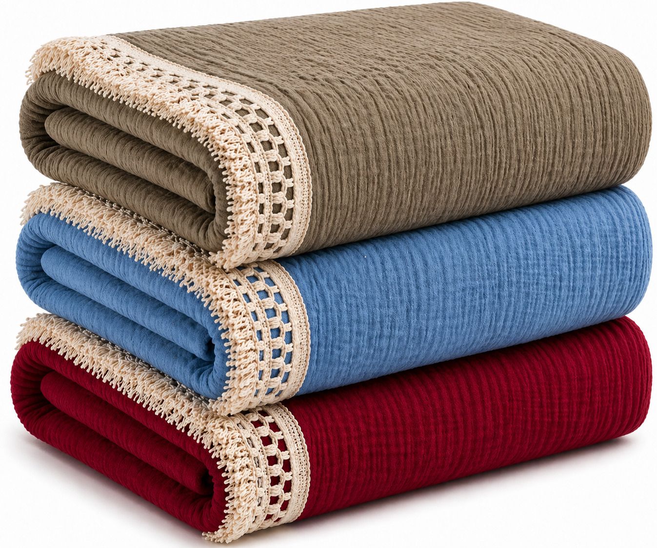 varniya lifestyles Solid Single Swaddling Baby Blanket for All Season-picture-46