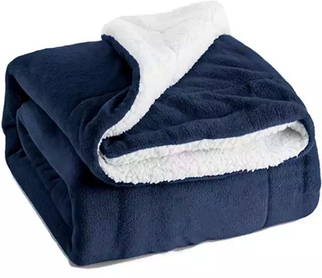 oyo baby Solid Single Sherpa Blanket for AC Room-picture-13