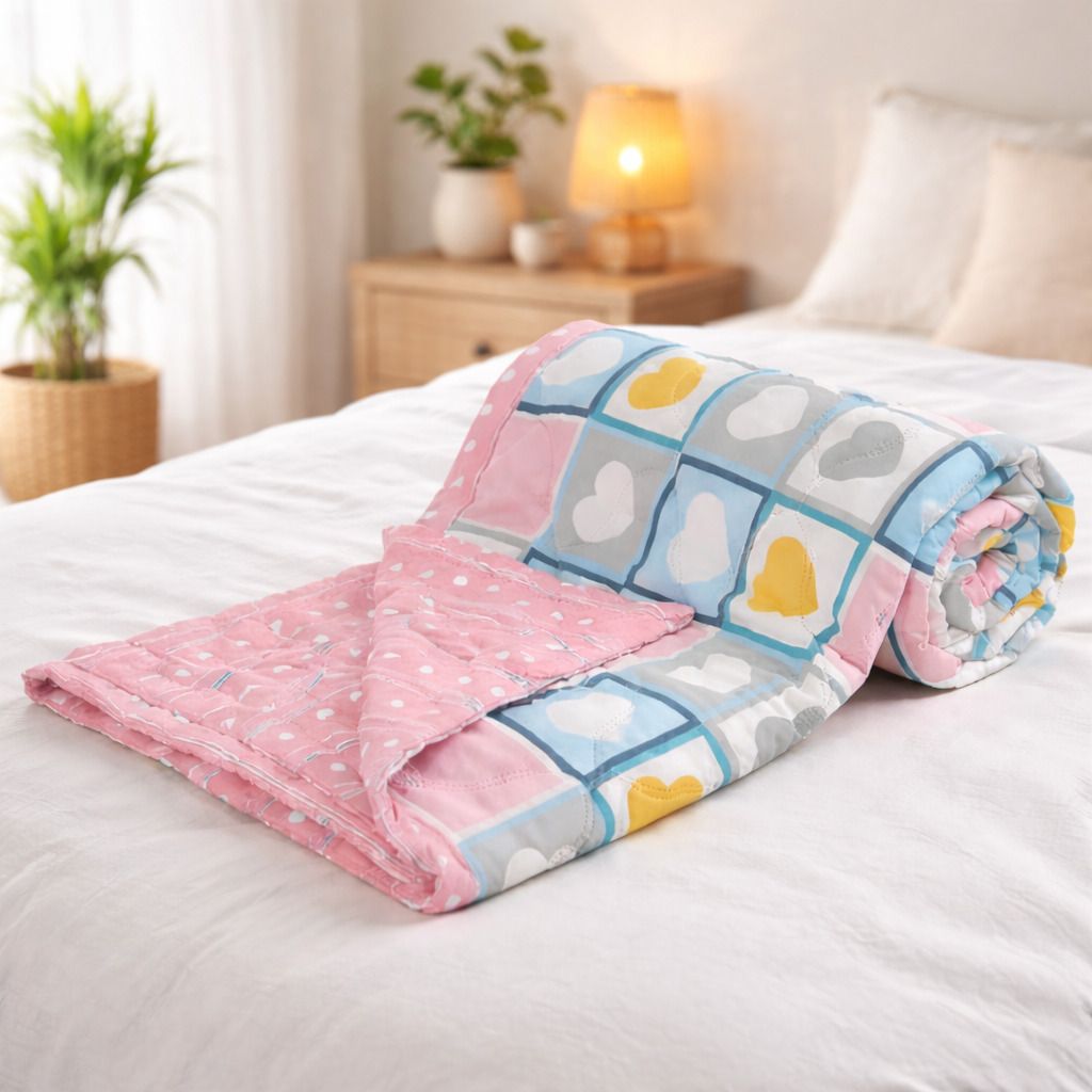 Printed Double AC Blanket for AC Room-image-11