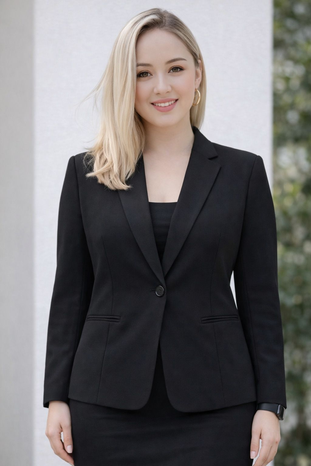 tinz Women Solid Single Breasted Casual Blazer-picture-30