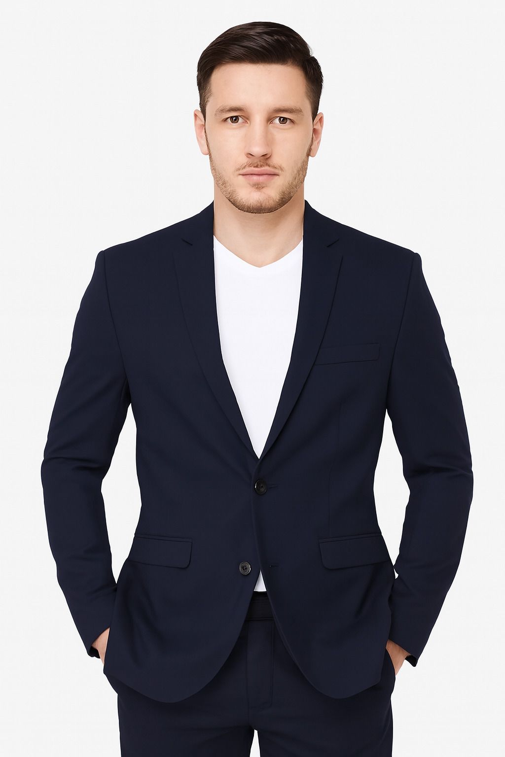mensklub Men Solid Single Breasted Festive & Wedding, Casual, Formal, Party Blazer-picture-24
