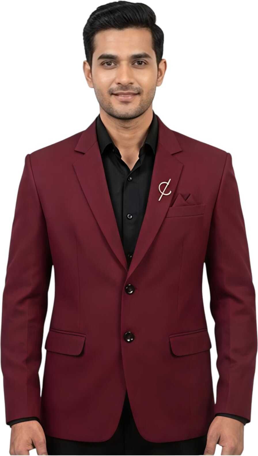 svm Men Solid Single Breasted Beach Wear, Casual, Festive, Festive & Wedding, Formal, Lounge Wear, Party, Sports, Wedding Blazer-picture-26