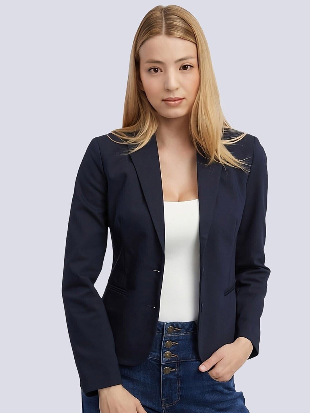 theclassictogs Women Solid Single Breasted Casual Blazer-picture-28