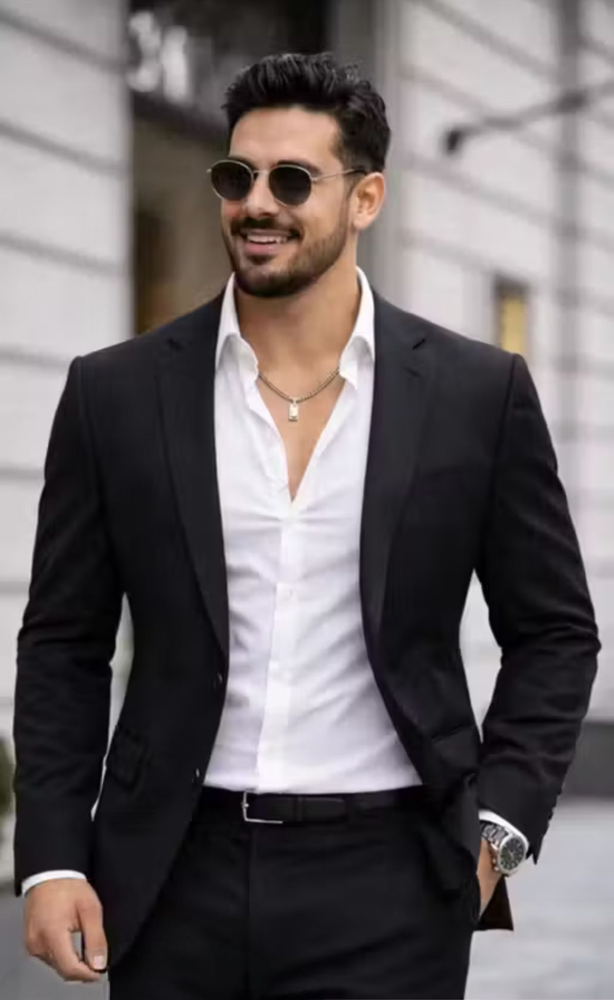 favberry Men Solid Single Breasted Casual, Formal, Party, Wedding, Festive & Wedding Blazer-picture-14