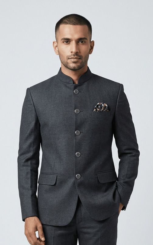 Men Woven, Self Design Bandhgala Party, Festive, Formal, Wedding, Casual Blazer-image-15
