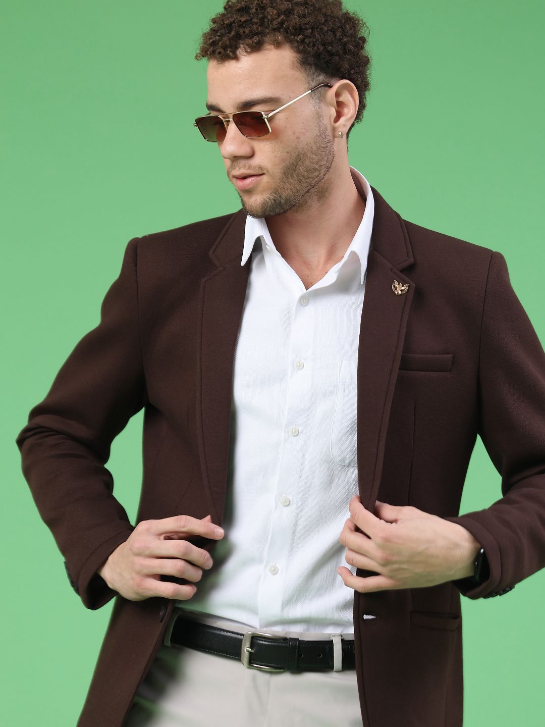 v-mart Men Solid Single Breasted Casual, Formal Blazer-picture-23