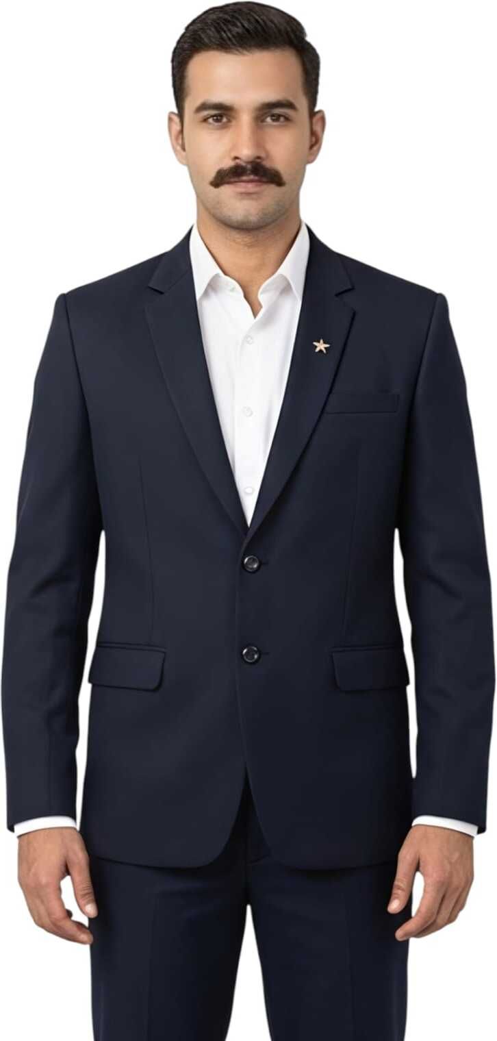 four silai Men Solid Single Breasted Beach Wear, Casual, Festive, Festive & Wedding, Formal, Lounge Wear, Party, Sports, Wedding Blazer-picture-13