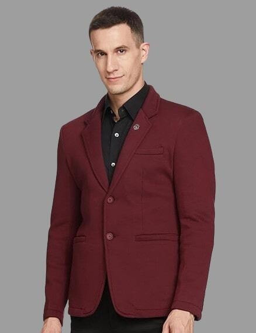 fort collins Men Solid Single Breasted Casual Blazer-picture-15