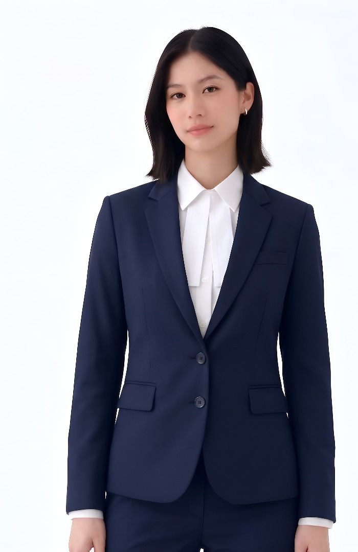 cadmon Women Solid Single Breasted Casual Blazer-picture-47