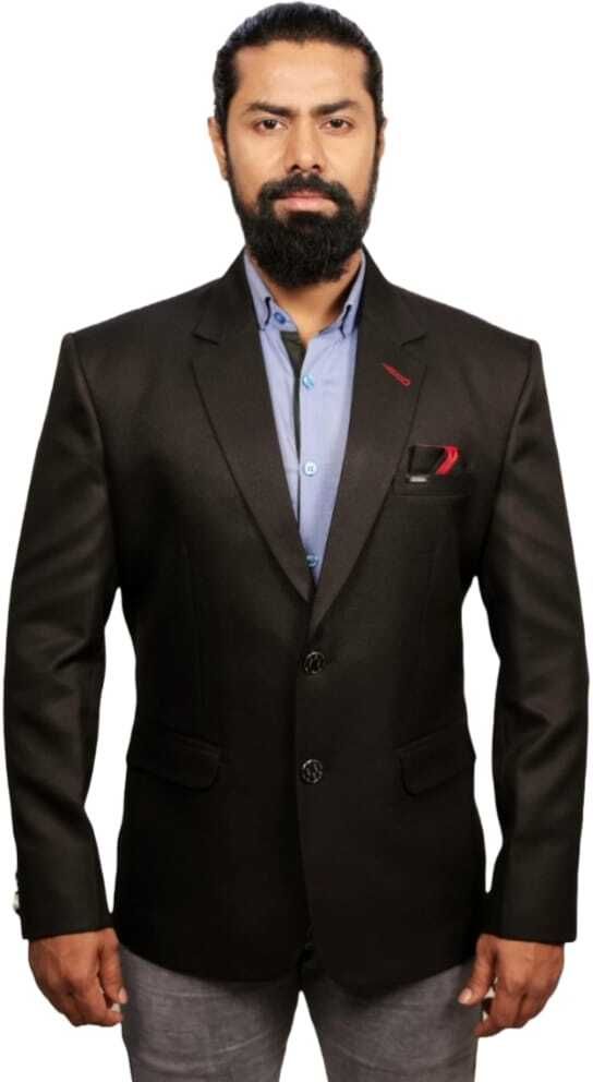 nadali fashion wear Men Solid Single Breasted Casual, Beach Wear, Festive, Festive & Wedding, Formal, Lounge Wear, Party, Sports, Wedding Blazer-picture-32