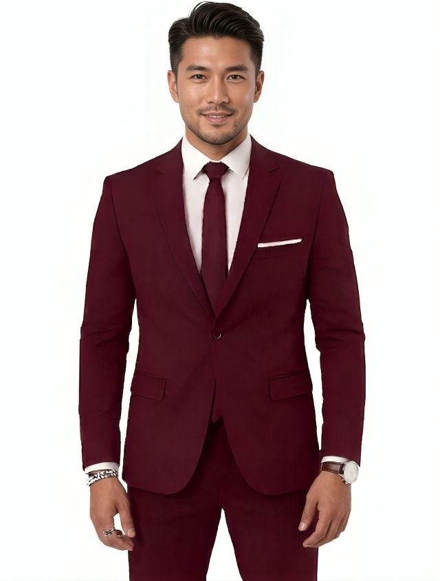darbar in Men Solid Single Breasted Casual, Formal, Festive & Wedding, Party Blazer-picture-18
