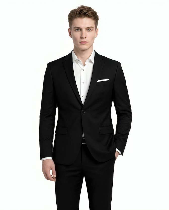 humjoli mens wear Men Solid Single Breasted Casual, Formal, Party, Festive & Wedding Blazer-picture-13