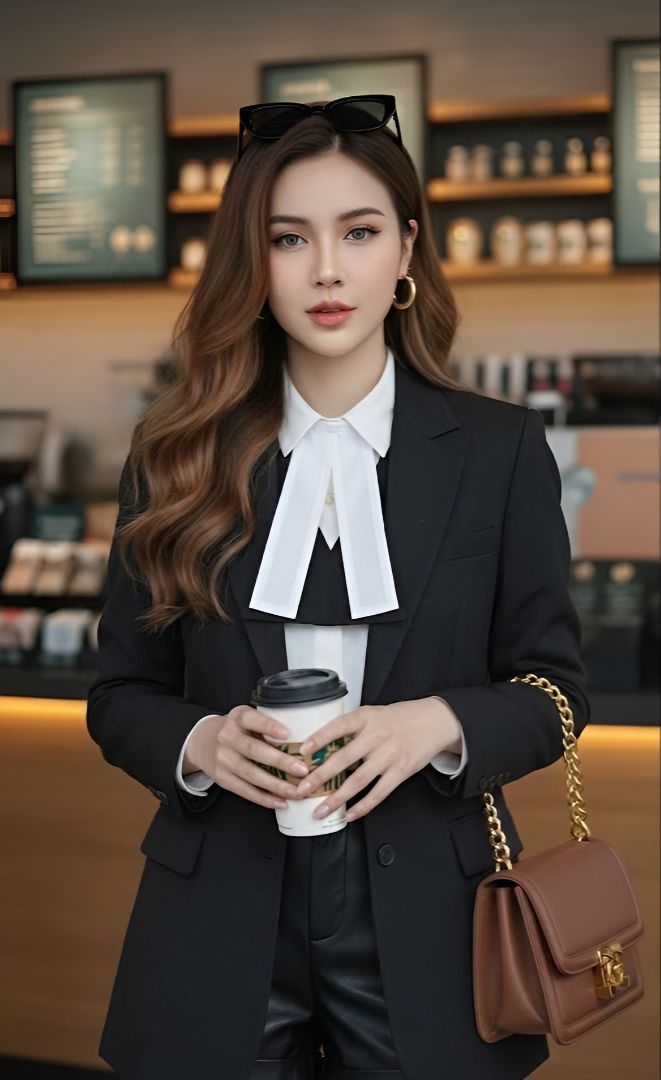 cadmon Women Solid Single Breasted Casual Blazer-picture-25