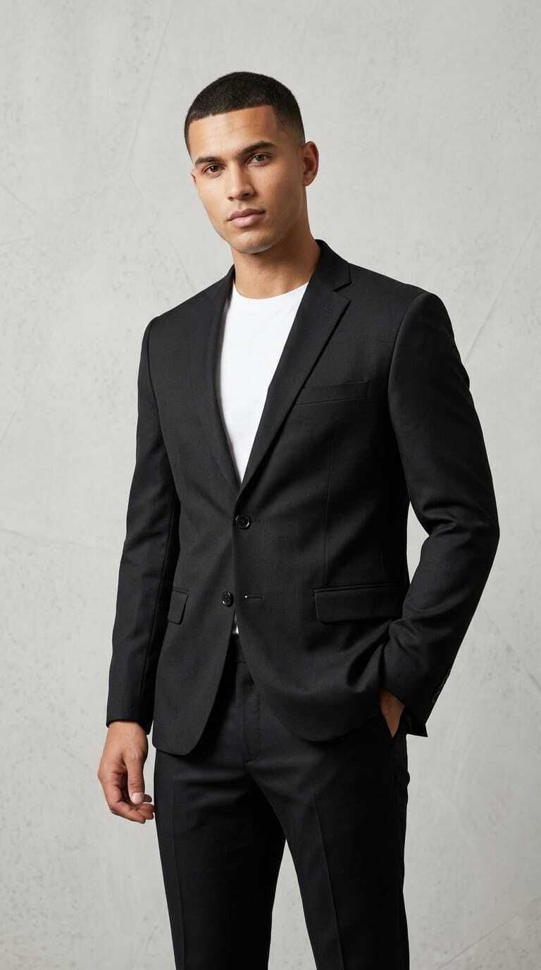 asthetic Men Self Design Single Breasted Party, Festive, Formal, Wedding, Casual Blazer-picture-16