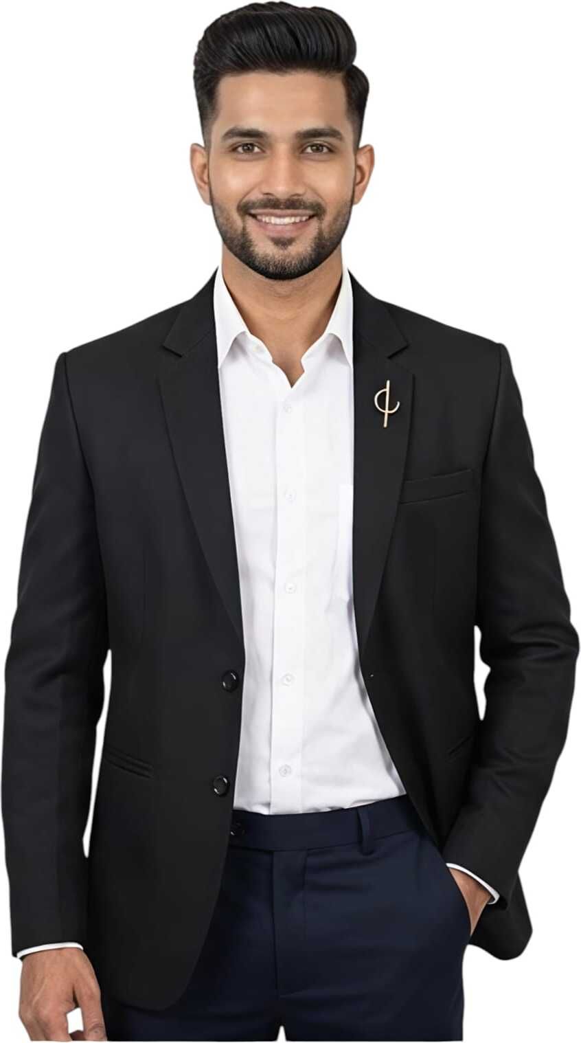 svm Men Solid Single Breasted Beach Wear, Casual, Festive, Festive & Wedding, Formal, Lounge Wear, Party, Sports, Wedding Blazer-picture-43