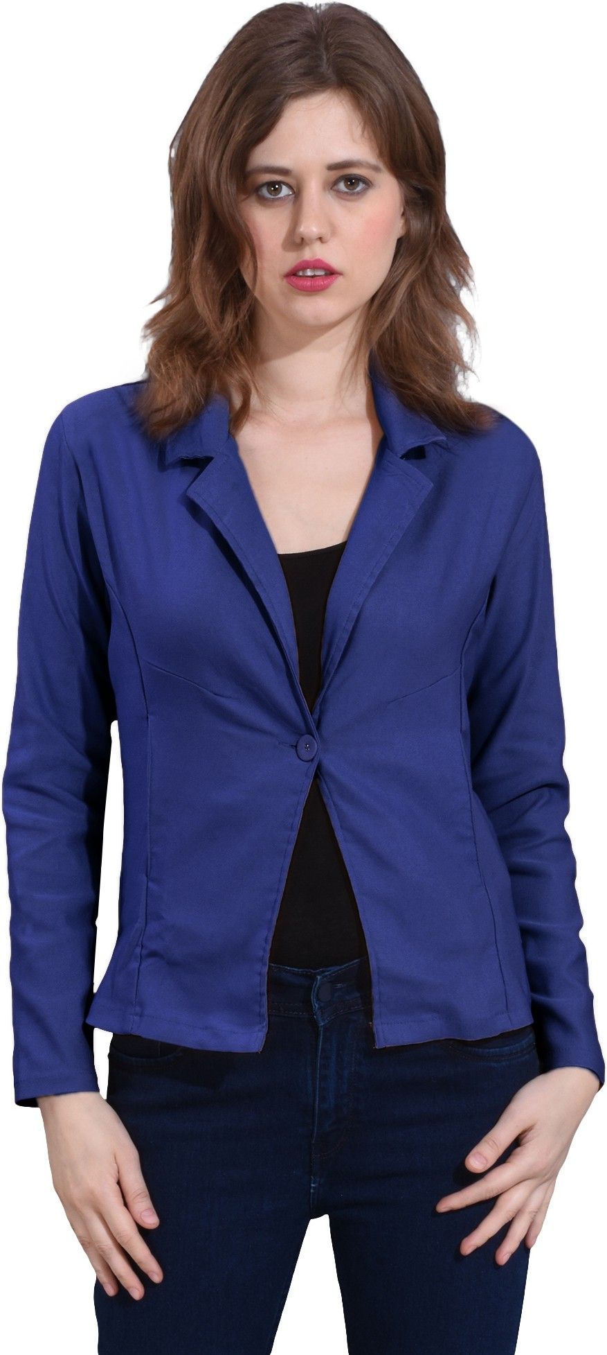 hrikshika fashion Women Solid Single Breasted Casual Blazer-picture-24