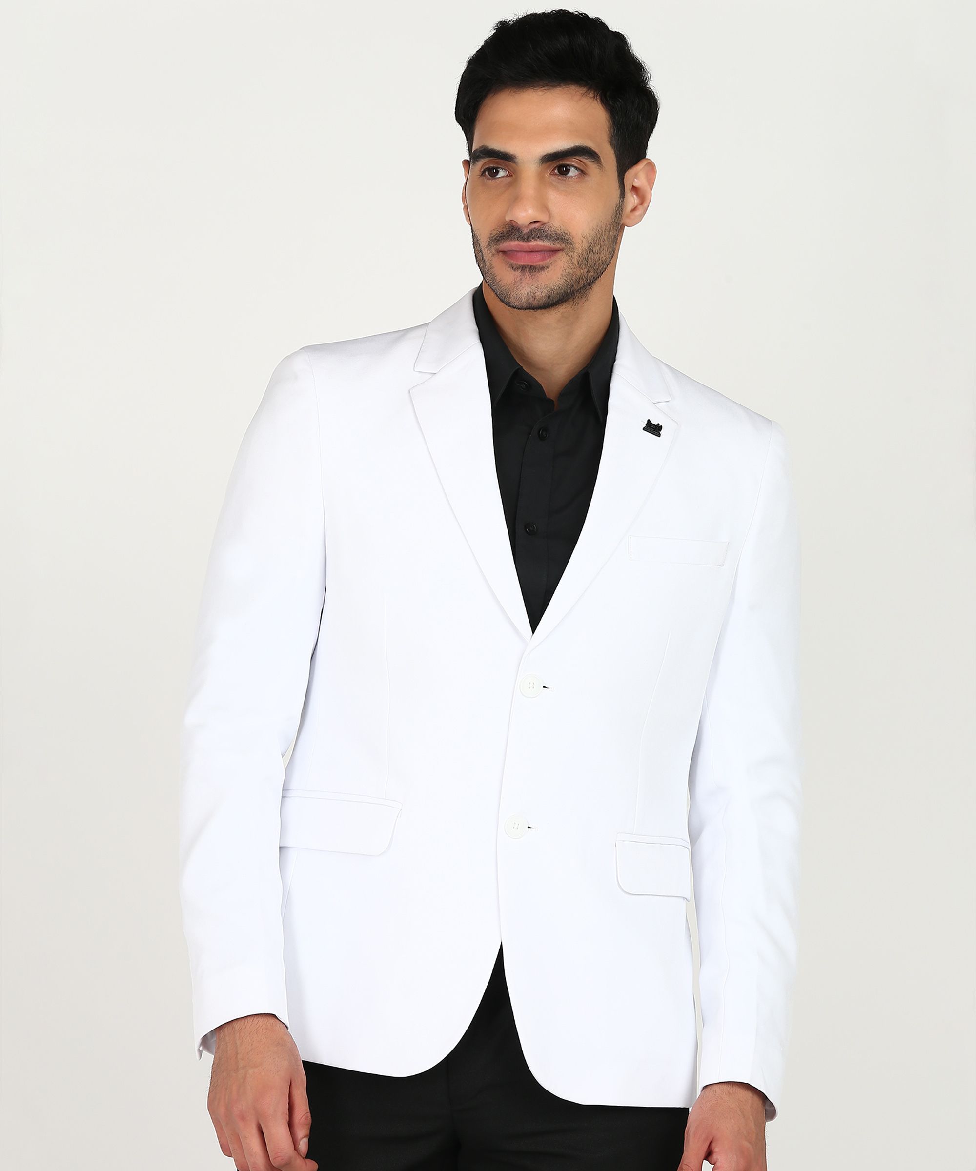 killer Men Solid Single Breasted Casual Blazer-picture-10