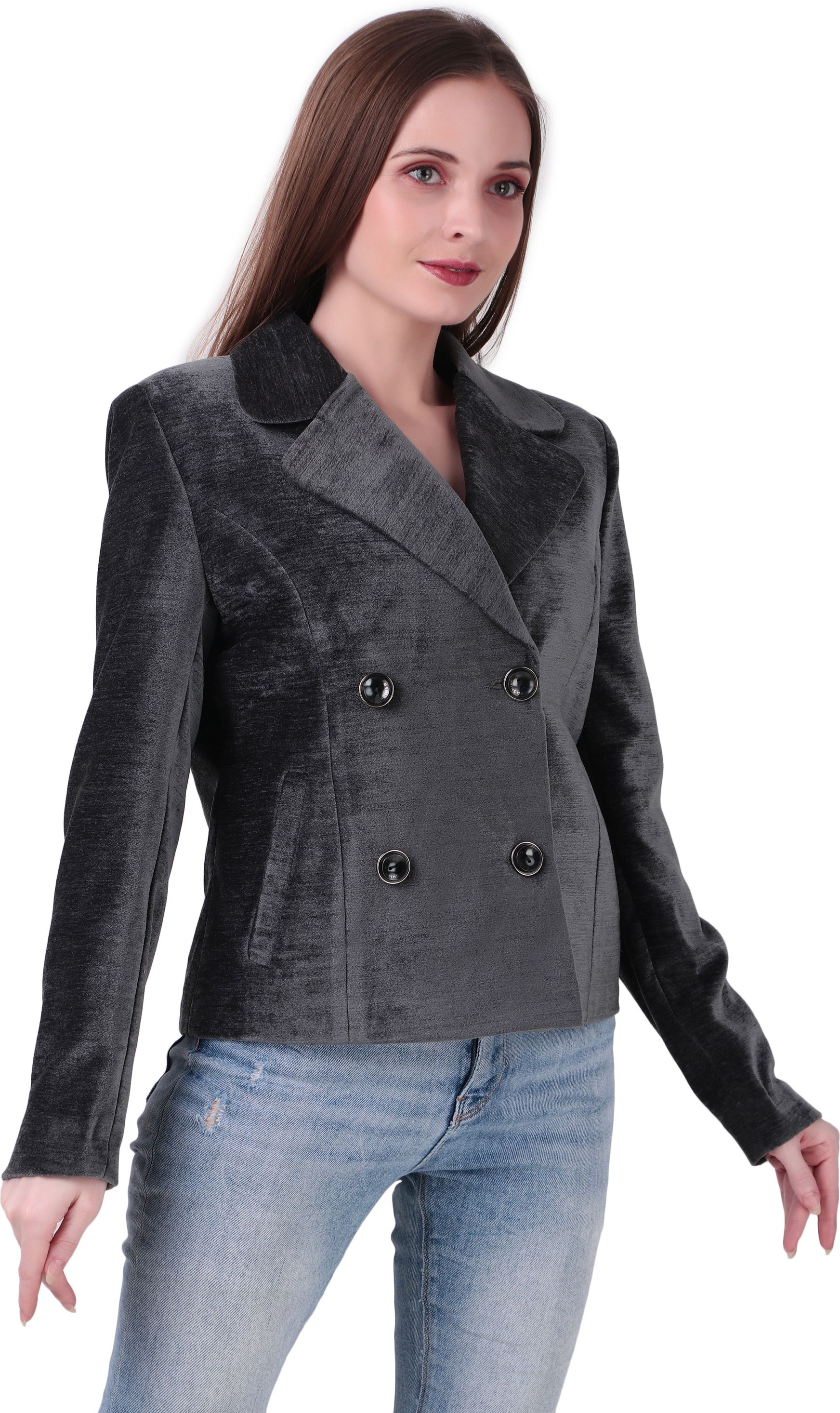 emiranza fashion Women Solid Single Breasted Casual Blazer-picture-45