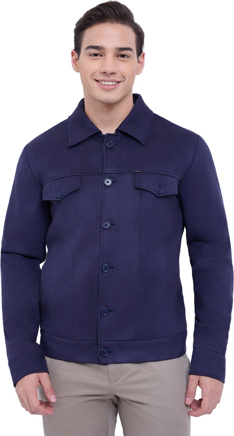 raymond Men Solid Single Breasted Casual Blazer-picture-20