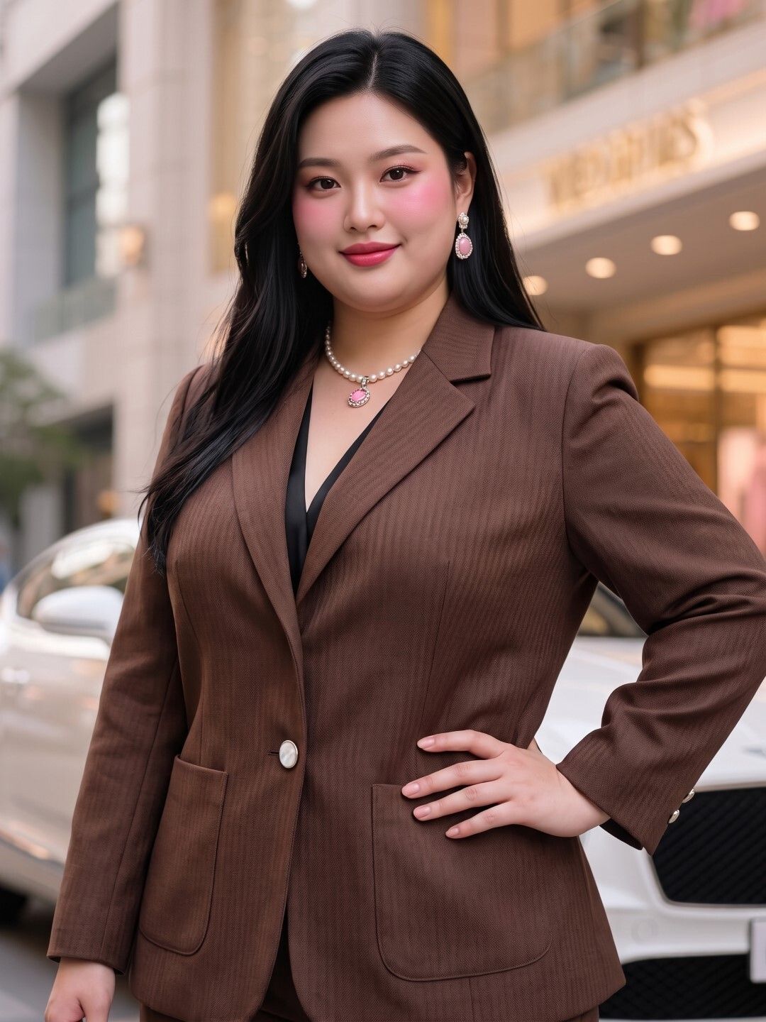 tinz Women Solid Single Breasted Casual Blazer-picture-13